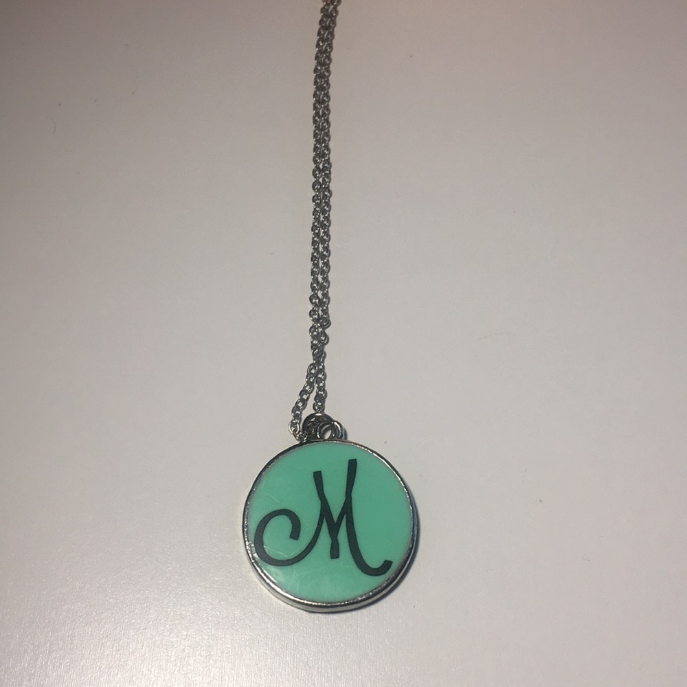 M necklace